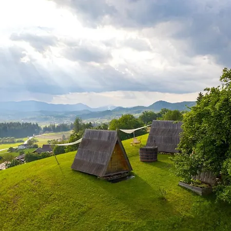 Glamping - Ekoloska Kmetija Kozman ラグジュアリーテント Žalec
